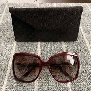 Gucci Women's Red Sunglasses